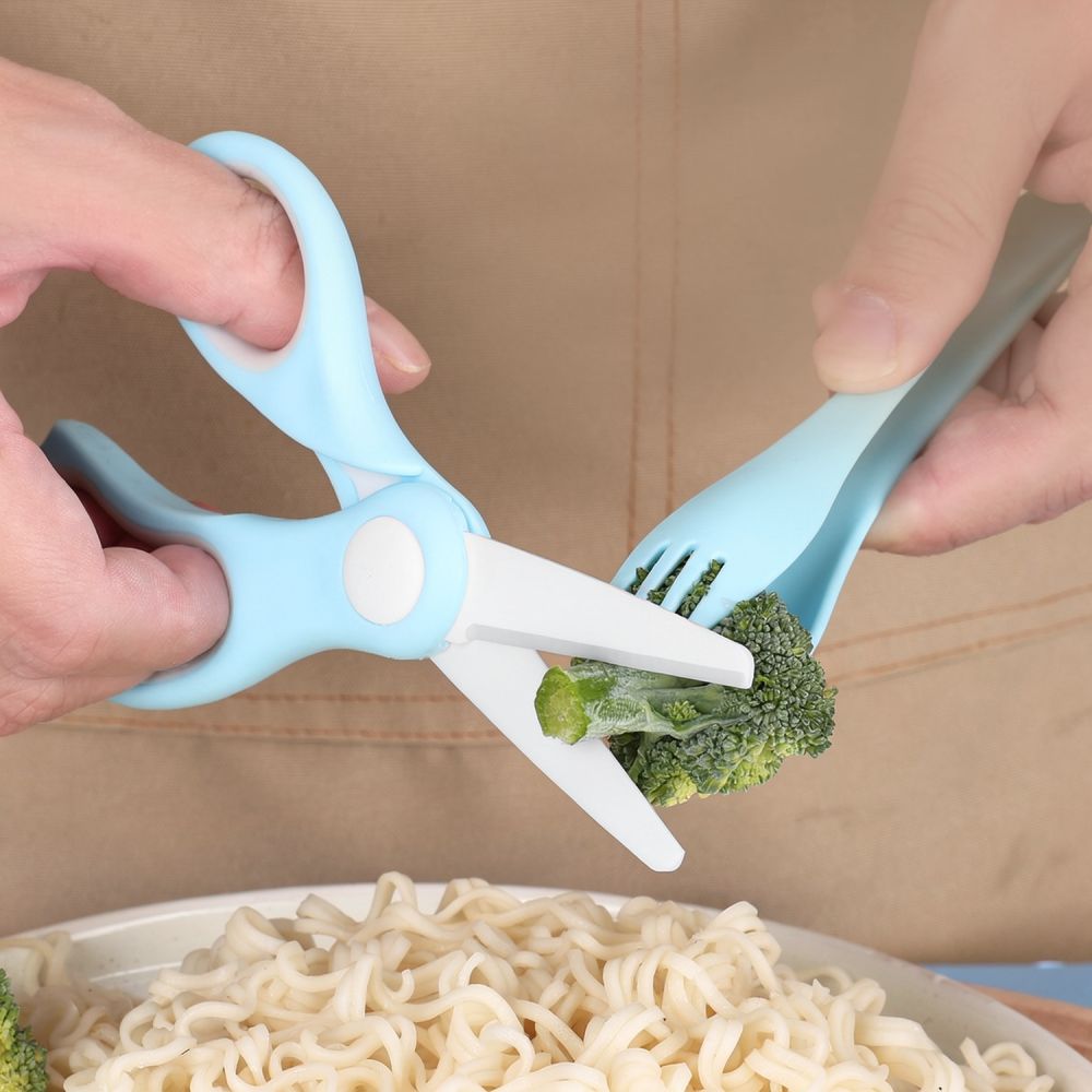 Baby Food Scissors - Easy Clean Ceramic Baby Food Scissors