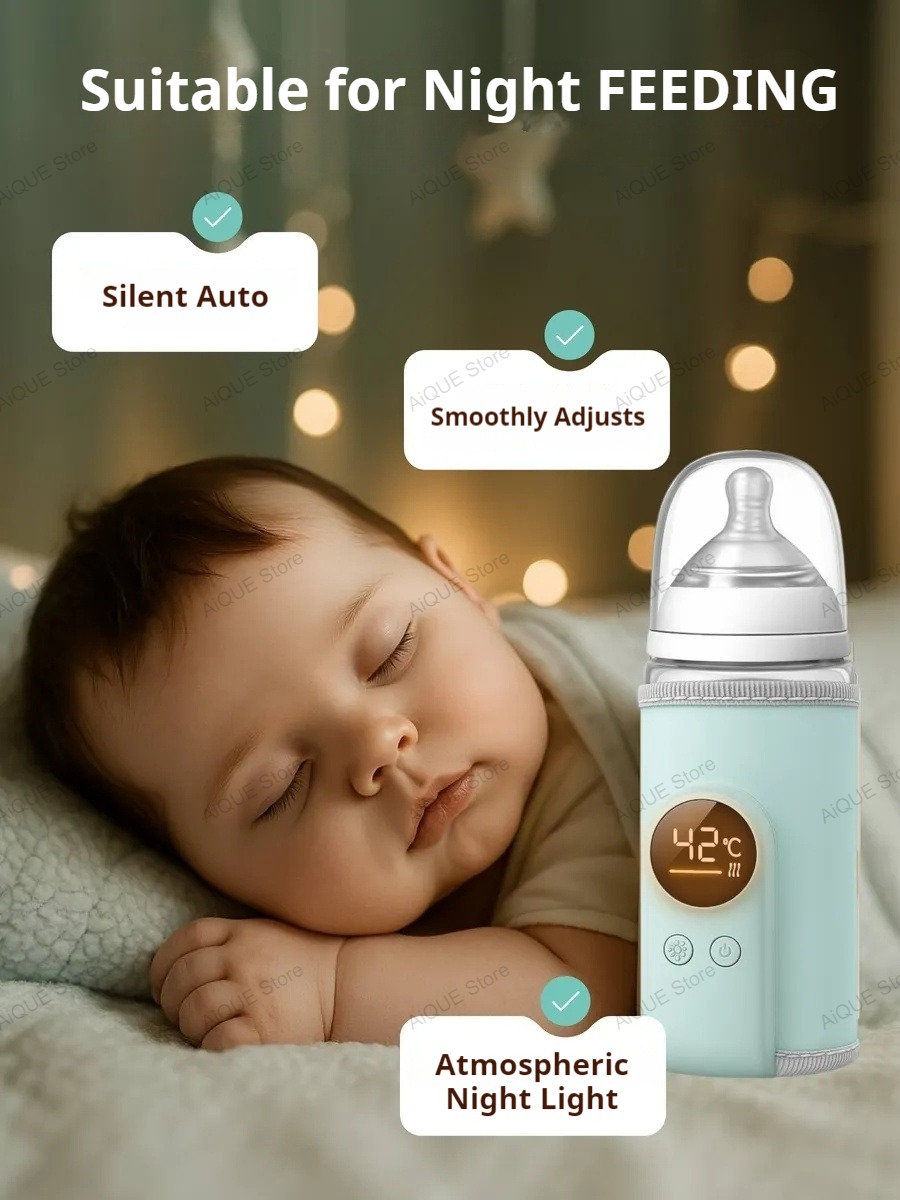 AiQUE USB 35-55℃ Baby Feeding  - огляд і ціна Baby Food Warmer